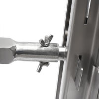 Parrilla eléctrica de acero inoxidable, parrilla de cerdo succionador con Motor de 220 V, 30 kg, altura ajustable - details 6