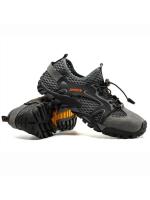 Zapatos de senderismo de malla para hombre, zapatillas deportivas transpirables de secado rápido, de goma resistente al desgaste, para deportes acuáticos, suaves y con buen agarre. - details 6
