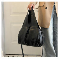 Bolso de gran capacidad de las mujeres de la primavera nueva moda simple retro bolso de mano nicho bolso de hombro - details 3