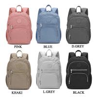 Mochila de nailon de alta calidad para ordenador portátil, Bolsa Escolar ligera, resistente al agua, 8715 - details 2