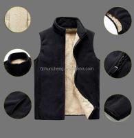 Sherpa-Chaqueta bordada de alta calidad para hombre, chaleco de lana sin mangas de invierno de talla grande, M-8xl - details 3