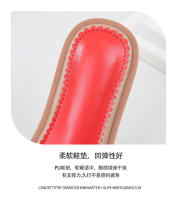 Sandalias de moda de verano 2025, chanclas de playa de una tira, zapatos planos de viaje para mujer - details 4