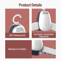 Secador de ropa eléctrico portátil para el hogar y viajes, secador de aire caliente para ropa inteligente, secado de temperatura - details 8