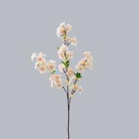 Rama de flor de melocotón Artificial de tacto Real, elegante flor de cerezo de seda de plástico hecha a mano, flor falsa, decoración de jardín al aire libre - details 8