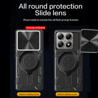 Funda para Xiaomi 14T / 14T Pro Slide Cámara Lente Protección Kickstand Hard Back Cover - details 0