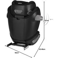 Silla de coche S2 i-Fix Adecuada para coches con y sin ISOFIX 100-150cm Negro Luna - details 9
