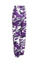 Pantalones de tiro medio para mujer, pantalones Cargo holgados de camuflaje para primavera y otoño, pantalones bombachos cómodos - details 15
