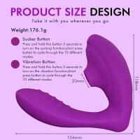 Leten-vibrador de succión de Vagina, Control por aplicación, clítoris, pezón, estimulador del punto G, masajeador, bragas vibratorias, Juguetes sexuales eróticos para adultos - details 4