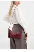 Bolso de mano informal tejido a mano para mujer, bolso sencillo para lonchera, bolso de moda para axila - details 5