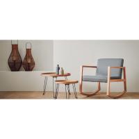 Conjunto de Mesa Auxiliar de Madera 2 Mesitas de Noche con Cajón 20x35x60cm - details 4