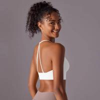 Top de mujer, cuello de chaleco Hai Yuga, decoración triul, deportes con espalda bonita, Top corto a prueba de golpes para - details 8