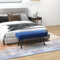 Taburete de Cama Multifuncional Moderno Banco de Acero con Cojín 120kg de Carga - details 19
