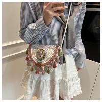 Bolsos Tejidos a Mano Nuevos Bolsos de Paja de Verano Estilo Étnico con Flecos - details 19