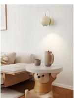 Lámpara de pared de dormitorio minimalista y de lujo con ángulo ajustable e interruptor, lámpara de pared pequeña, lámpara de noche minimalista - details 7