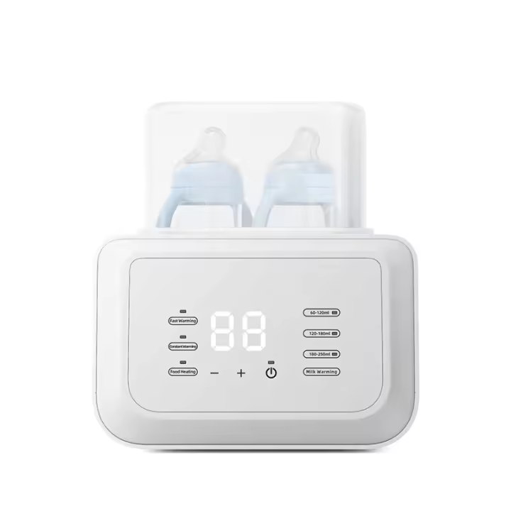 Calentador de leche doble eléctrico para biberón, Descongelador, calentamiento de alimentos, esterilización de ebullición rápida - 1