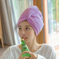 Gorro de toalla de ducha, toallas de baño, suministros de baño, playa, fibra superfina, secado rápido, cabello, pañuelo suave para mujer, mano para el hogar - details 1