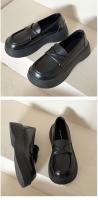 Nuevos zapatos individuales de un pedal, mocasines con suela de muffin, cabeza redonda - details 14