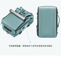 Mochila de viaje de gran capacidad para mujer, bolsa de equipaje multifuncional ultraligera, bandolera de mano, mochila de viaje para hombre - details 15