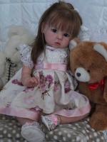 Accesorios Reborn de silicona para niños pequeños, Kit de muñeca sin terminar, 26 pulgadas, Color fresco, tacto suave, sin pintar - details 8