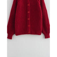 BUNO-Chaleco de punto sin mangas para mujer, ropa de botón, suéter elegante, camisetas sin mangas informales - details 42