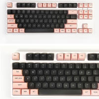Teclas de teclado mecánico personalizado, Kit de bricolaje, PBT, 149 teclas, CSA, perfil DYE-SUB, estilo inglés, negro, amarillo - details 7