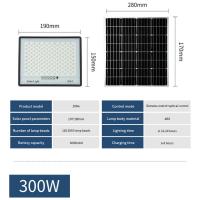 Lámpara Solar De 300W Para Exteriores, Focos Impermeables, Luces Solares Con Control Remoto, Reflector De Pared - details 18