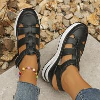 Sandalias de tacón de cuña para mujer, zapatos de moda - details 6