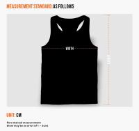 Camiseta deportiva de baloncesto a la moda para hombre, ropa de entrenamiento con cuello redondo, chaleco holgado, camiseta informal sin mangas Unisex, diseño de cuello redondo - details 1