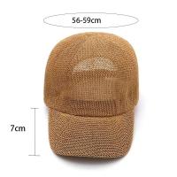 Gorra de Béisbol para el Verano Protección UV Ajustable Color Sólido Sombrero de Playa Casual para Mujer - details 2