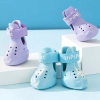 Zapatos de Perro Impermeables y Cómodos Set de 4 Ajustables Protección de Patas Botas de Mascotas - details 8
