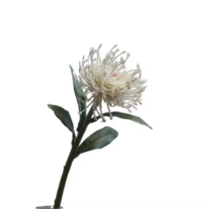 40cm garra de cangrejo Artificial crisantemo elegante tacto Real almohadilla de flores de imitación rama de flor falsa de plástico hecha a mano - 1