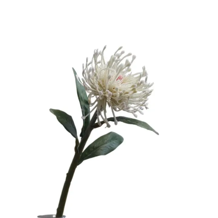 40cm garra de cangrejo Artificial crisantemo elegante tacto Real almohadilla de flores de imitación rama de flor falsa de plástico hecha a mano - 1
