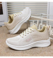 Zapatos de running mujeres 2024 casual suela suave zapatillas transpirables zapatos individuales fly weave mesh top zapatos venta al por mayo - details 29