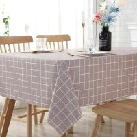 Mantel rectangular de plástico PVC grueso, impermeable, a prueba de aceite, para el hogar, cocina, mesa de comedor - details 11