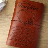 Diario de Cuero Personalizado 2020 Regalo Único para Hombres y Hijas Hecho a Mano por Empresa Americana BJ008 - details 1
