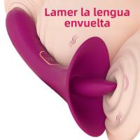 Juguetes sexuales, palitos para lamer la lengua, productos para adultos, masturbador femenino, vibrador de cunnilingus femenino. - details 0