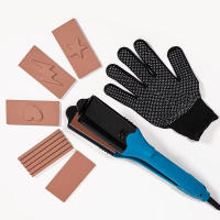 5 in 1 Hair Straightener Professional Flat Iron Women's Household Hair Straightener Multi functional 3D Splint - details 8
