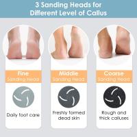 Removedor de Callos de Pie Eléctrico 14-en-1 con Aspiradora Kit de Pedicura para Alivio de Pies - details 2