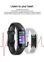 Reloj inteligente C60, Smartwatch con Bluetooth, llamadas, detección de frecuencia cardíaca, ajuste de brillo, batería baja, recordatorio de Modo deportivo, novedad de 2024 - details 6