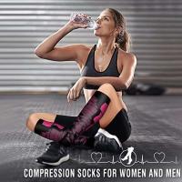 Calcetines deportivos largos de compresión para hombre y mujer, medias deportivas de 20-30mmHg para maratón, ciclismo, fútbol, ​​venas varicosas, cuidado del embarazo - details 8