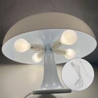Lámpara de mesa de hongo, lámpara de mesa de atmósfera de decoración nórdica simple, luz de noche de dormitorio de estudio - details 5