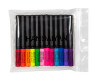 Set de Pluma de Eyeliner Líquido Mate de Secado Rápido Duradero, Resistente a Manchas, Fluorescente UV, 12 Colores Disponibles - details 10