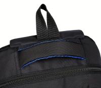 Moqueta Aleatoria con Cremallera, Mochila de Gran Capacidad para Senderismo al Aire Libre y Acampada para Hombres, Compatible con Portátil de 17 Pulgadas, Mochila Escolar Duradera con Múltiples Compartimentos, Diseño Multicapa, Protección Lumbar - details 9