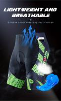 Pantalones cortos de ciclismo de alto rendimiento para hombres con acolchado 3D y bolsillo: ligeros, elásticos y perfectos para carreras y aventuras al aire libre - details 2