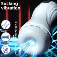 Copa de Masturbación Telescópica de Succión Automática Vibrador Sensual para Adultos Certificado CE - details 1