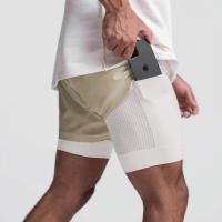 Pantalones cortos corrientes de la surf del sudor activo de la aptitud respirable para hombre del verano del logotipo de encargo del envío rápido - details 0