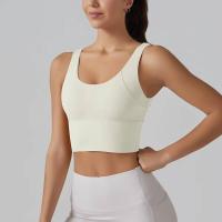 Hmidou Sujetador deportivo para mujer, ropa interior sexy push-up para yoga, correr, gimnasio, tops Fiess, camiseta sin mangas de verano - details 4