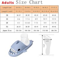 Sharklas-Sandalias Originales para Niño y Niña, Chanclas de Tiburón para Hombre y Mujer, Sandalias de Piscina de Verano - details 4