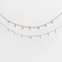 Collar con Colgante de Estrella Dorada Joyería Simple para Mujer Regalo de Joyería de Pentagrama - details 3