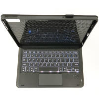 Funda de teclado Bluetooth para Lenovo Tab M10 5G 10.61 pulgadas 2023 con retroiluminación de pad de toque Material de cuero sintético compatible con la marca Lenovo Estilo plegable - details 4